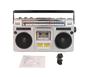 Retro 80s Cassette Player & Bluetooth Speaker with Subwoofer
