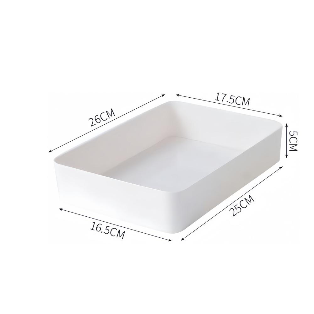 1/4pcs Drawer Organizer Set, Universal Fit, Independent Storage Solution, Desk & Drawer Organizer for Home Storage, Storage Box