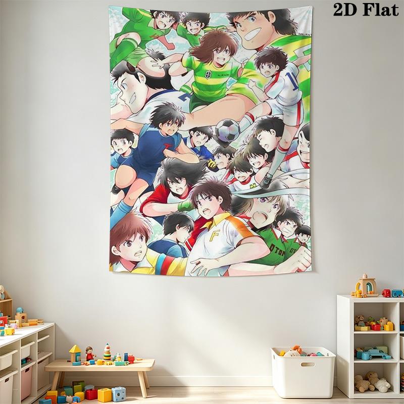 Captain Tsubasa New Adventure Bedding 1 Duvet Cover 2 Pillowcase Without Core Duvet Cover And Pillowcase Soft And Comfortable Bedding Set