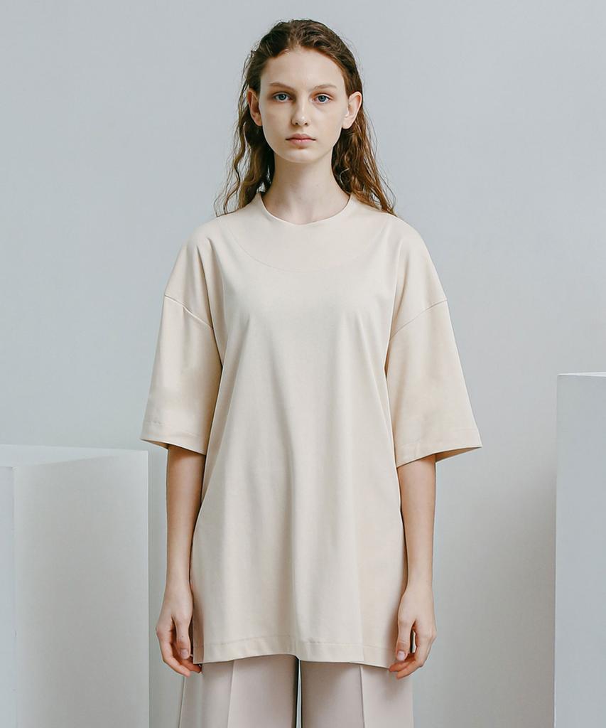 SPERONE WOMEN Side Line Oversized Sleeve (Cream)