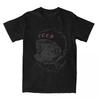 CCCP Rusia Laika Space Urss Astronauta Dog TShirt Mens Space Traveler Vintage 100 Cotton T Shirts Summer Tee Shirt Clothing