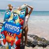 Cartoon S-Smurfs Big Microfiber Beach Towels Quick Dry Towel Sand Beach Towels Pool Towel for Travel Swim Pool Yoga