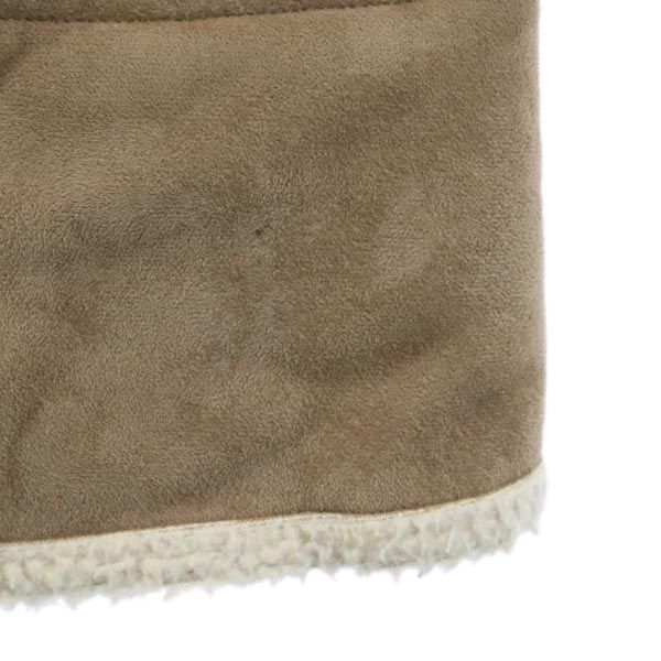 Ron Herman Duffel Coat Beige Back Bore Women Used