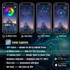 Car Interior LED Strip Lights Flexible EL Wire RGB Neon Ambient Lighting App Control 12V Decorative Lamp for Auto Atmosphere Neon Lights 4