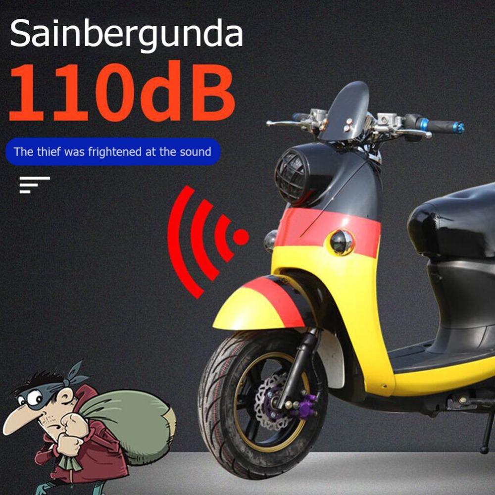Warning Bell Wireless Alarm Kit Anti-theft Security Motorcycle Alarm Device Motorbike Alarm System