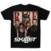 New Album Rise Skillet Band Shirt Short Sleeve Black Unisex Unisex T-Shirt