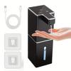 380ML/12.8OZ Touchless Wall Mounted Automatic Senor Soap Dispenser 4 Levels Adjustable Hand Sanitizer Pump Dish Washing Machine