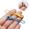 5/10/15/20pcs Travel Bags Clip Buckle Outdoor Ends Lock Zips Cord Rope Pullers Zip Puller Replacement Zipper Pull