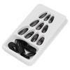 24pcs False Nail Art Tips Set Exquisite Detachable Full Cover Press On Fake Nails