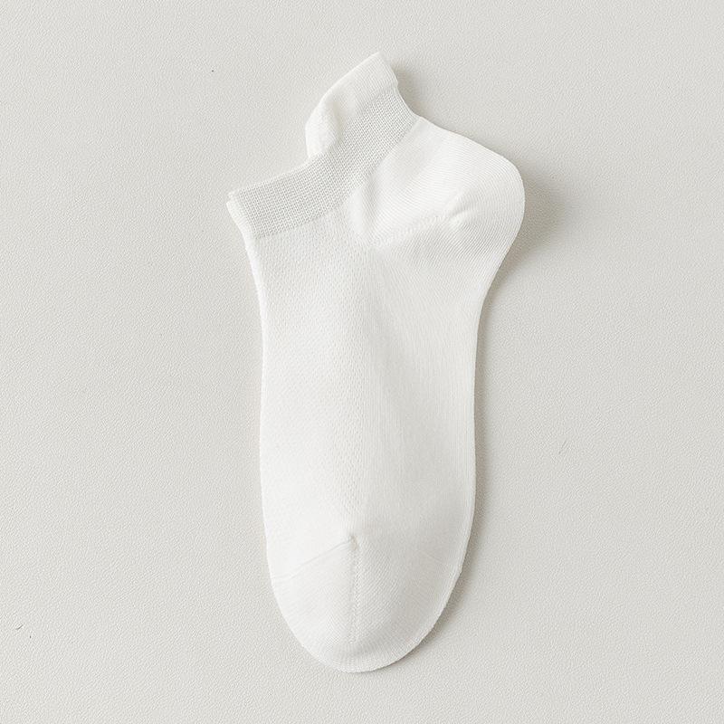 

Pure Cotton Boat Socks for Women, Summer, Thin, Non-dropping, Net Mesh, Shallow Mouth, Versatile, All-cotton Boneless Short Socks 1 pair білий