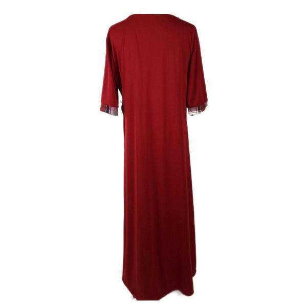 Buy Women's Fashion Half Sleeve Plaid 