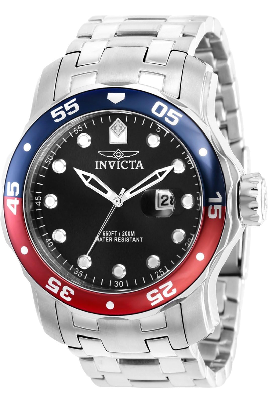 

Invicta Pro Diver 39091 Quartz Modern Men s Watch, Silver,