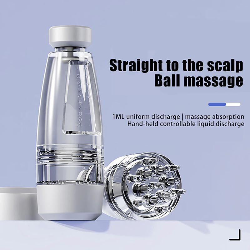 Scalp Applicator Liquid Comb Portable Mini Massage Comb Essential Oil Liquid Guiding Massager Anti Hair Loss Scalp Care Tools