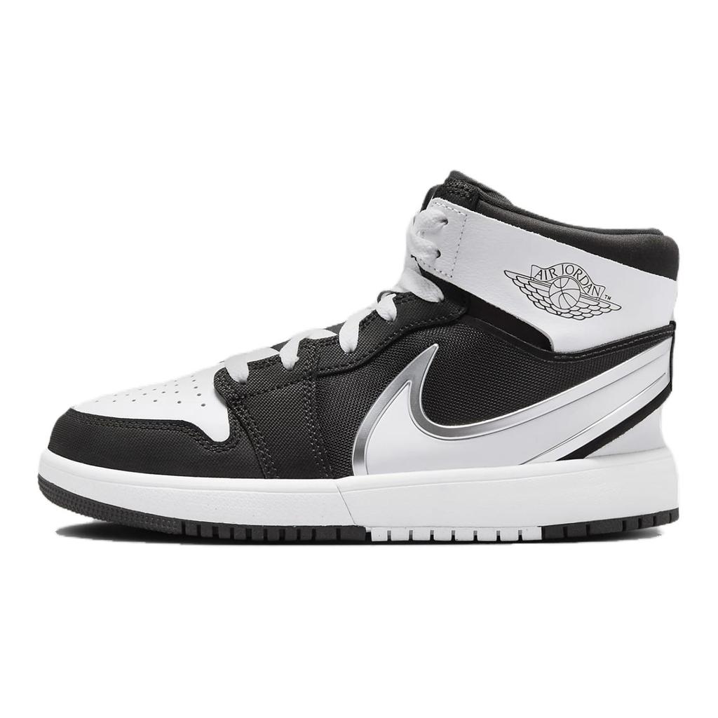 Air Jordan 1 Mid RM EasyOn GS Black White Kids Sneakers FQ1281-001