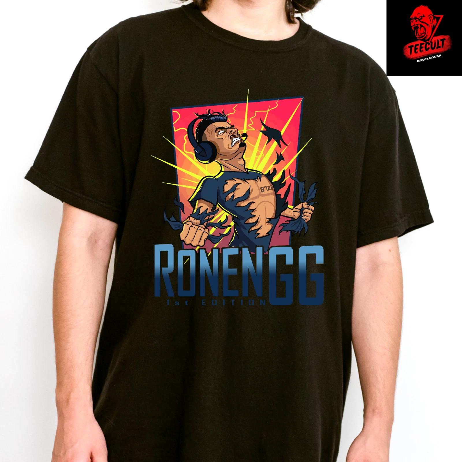 Men s and Women s T-shirts RONENGG 1st Edition Retro Video Gamer Tee Unisex Heavy Cotton XXXXL