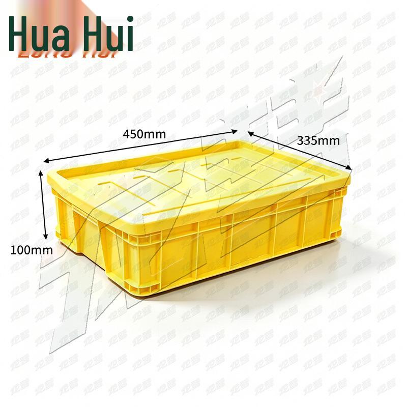 Longhui Plastic Storage Crate with Lid