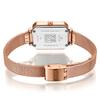 Jyullieoseu Ja-1223 Feminine Square Women'S Metal Watch