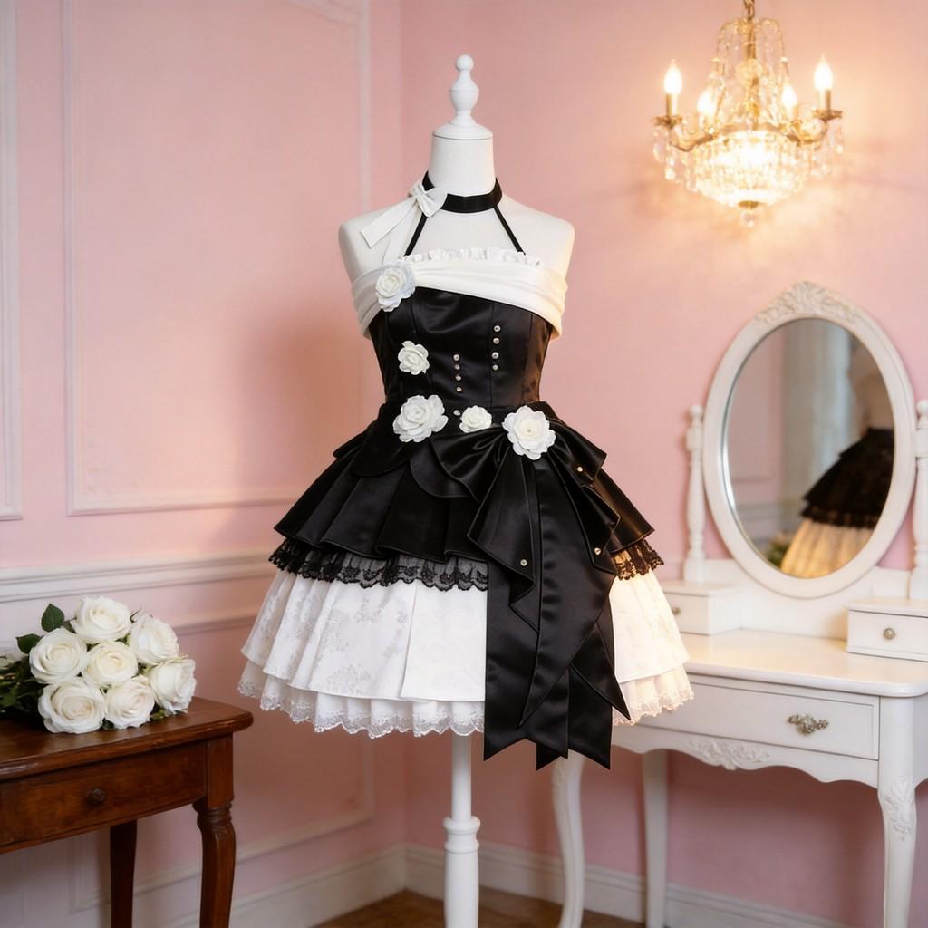 Japanese Anime Lolita Cosplay Dress With Soft Wool For Women Perfect For Stage And Party