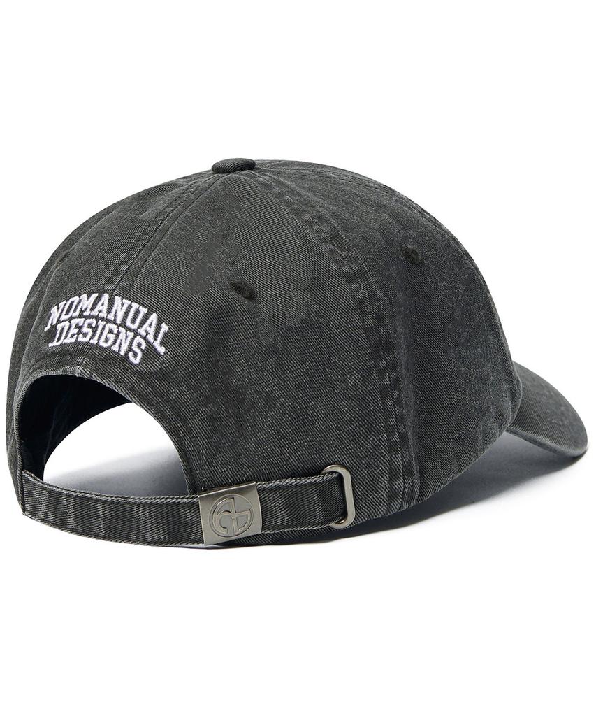 Nomaenyueol Nmnl Washed Ball Cap - Washed Charcoal