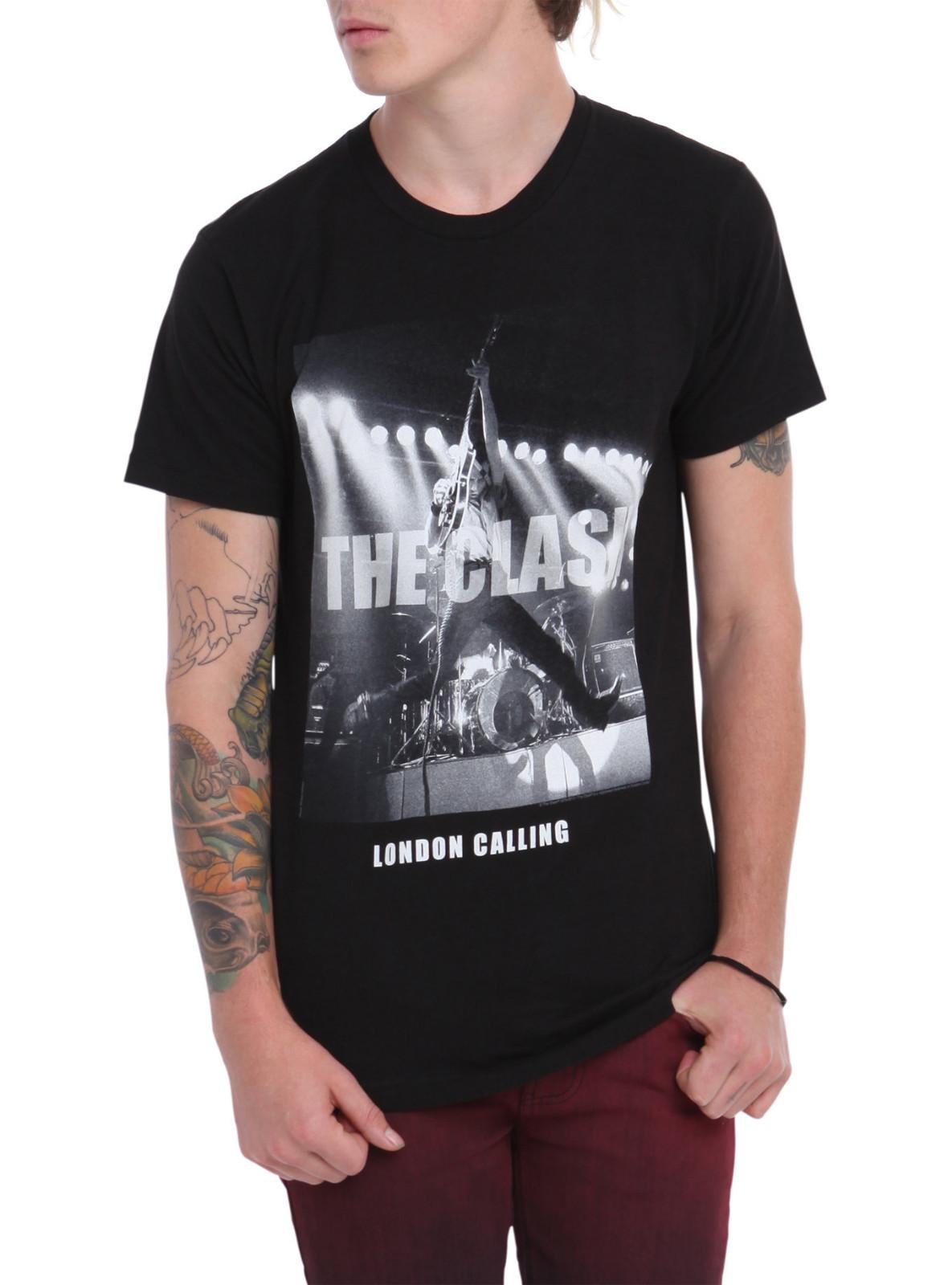 Футболка The Clash London Calling S разноцветный