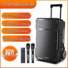SANSUI A12 Portable Outdoor Karaoke Trolley Speaker CN Plug (adapter Included)