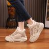 "Women's High-Top Thick-Soled Winter Sports Sneakers - Velvet & Cotton Lined (2025 HX-Q039)"