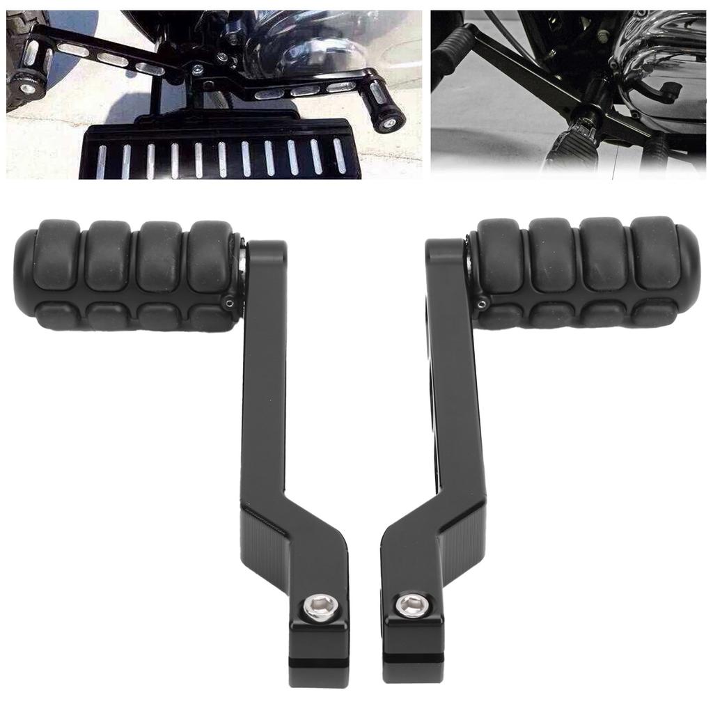 2pcs Motorcycle Shift Lever Heel Toe Shifter Aluminum Accessory Fit for Trike Models 2008 Later
