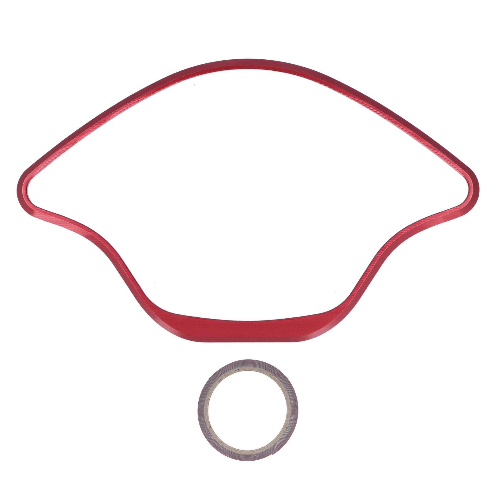 Motorcycle Speedometer Protector Instrument Panel Replacement for VESPA SPRINT PRIMAVERA 50 125 150 13‑21 Red