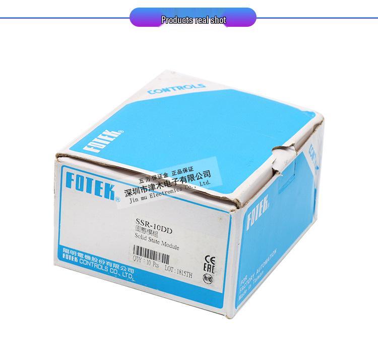 FOTEK SSR-10DD Single-Phase DC Solid State Relay, 10A