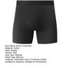 Herren Boxer Unterwäsche Mittelhoch geschnitten Elastischer Bund U-förmige Shorts Slips Kontrastierender Bund Offene Front Slips