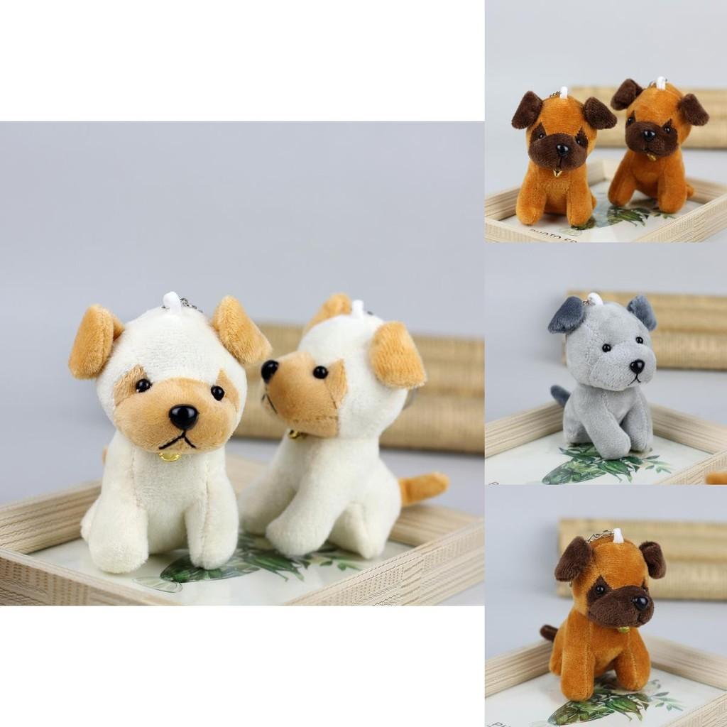 Adorable Husky Plush Toy Realistic Dog Stuffed Animal Cute Puppy Doll Keychain