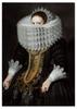 Canvas Painting Portrait Corset Lace