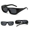 High End Designer Style Stylish Retro Edgy Punk Timeless Oversized Square Shaped Female For Both Male Sun Glasses