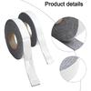 Thickened Weather Stripping 2 Strips 13 Feet, 3 Cm Wide Felt Cotton Tape Seal Tape for Window, Sliding Door Jamb, Speaker, Dashboard(Gray 3cm*400cm)