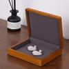 MISHITU Solid Wood Jewelry Storage Box with Cover Organizer for Ring Necklace Bracelet Jewelry Storage Display Organizer Case