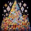 Christmas Tree 5D DIY Diamond Art Painting Kits for Home Wall Decor Diamond Art Kits DIY Gem Art Diamond Painting Kits 30x30cm