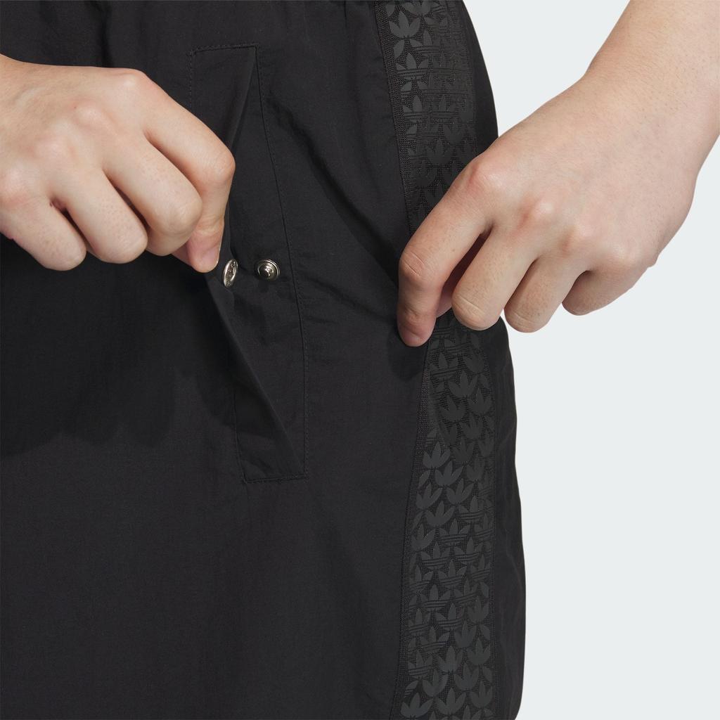 adidas Originals Monogram Shorts 'Black' Men's IN1046