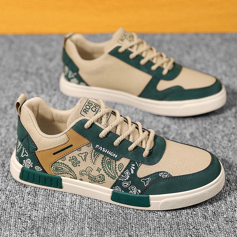 

Мужская трендовая вулканизированная обувь, повседневная обувь на плоской подошве, модная весенне-осенняя парусиновая обувь, студенческие прогулочные кроссовки на шнуровке для мужчин 45