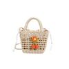 Adorable 2024 Mini Woven Straw Bag In Brown And Beige Ideal For Daily Outfits
