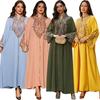 Indonesia Turkey Saudi Arabia Dubai Middle East Rope Embroidered Robe Plus Size Gown Dress Dresses