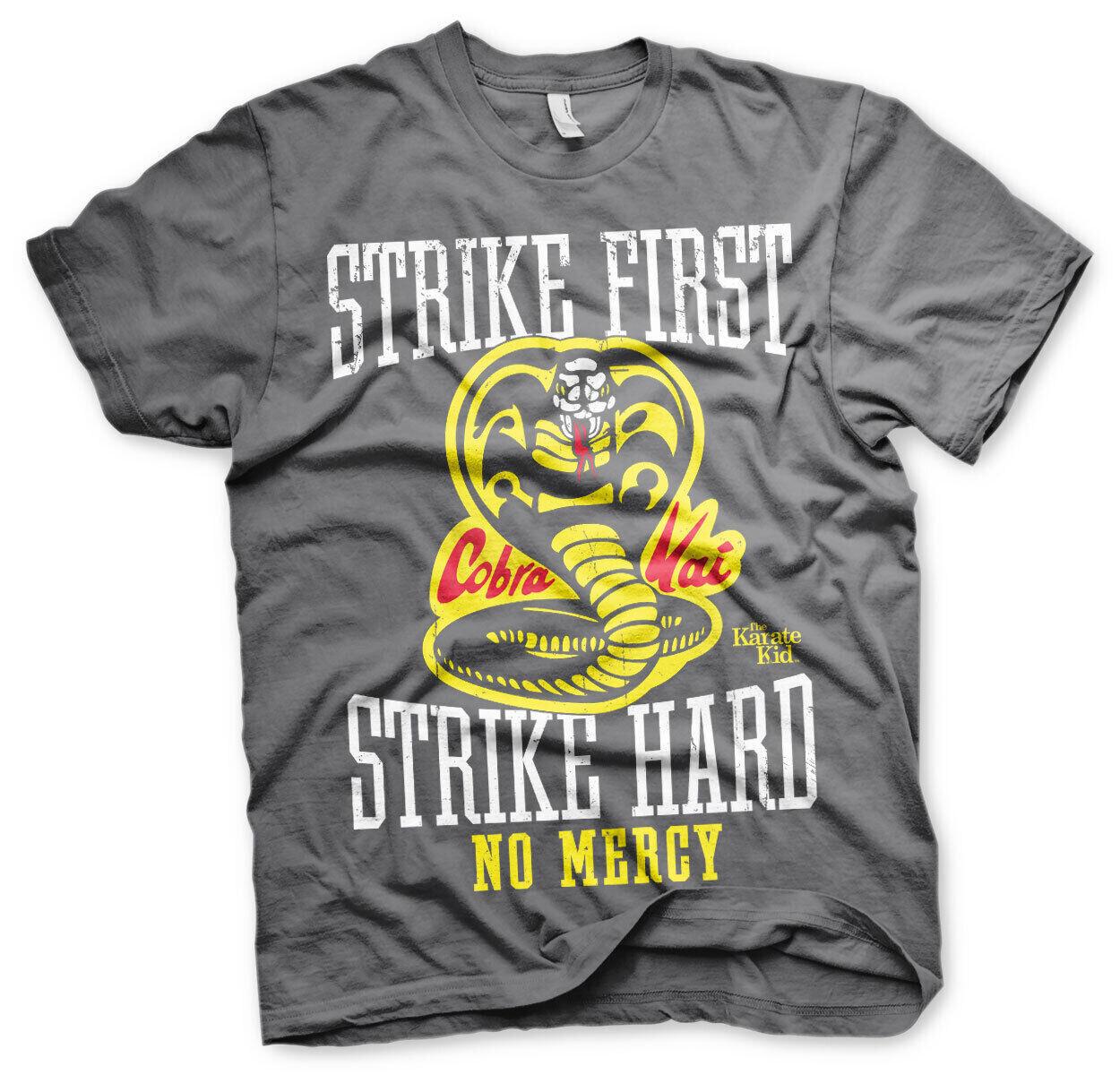 Saldi Licenza Ufficiale Karate Kid Cobra Kai No Mercy T-Shirt L