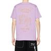 ONITSUKA TIGER Alphabet Embroidery Casual Short Sleeve T-Shirt Unisex Tops Violet 2183B150-400