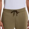 On Focus Tech Breathable Moisture-Wicking Mid-Rise Drawstring Cuffed Knit Sports Pants Men bottoms 1MF30324506
