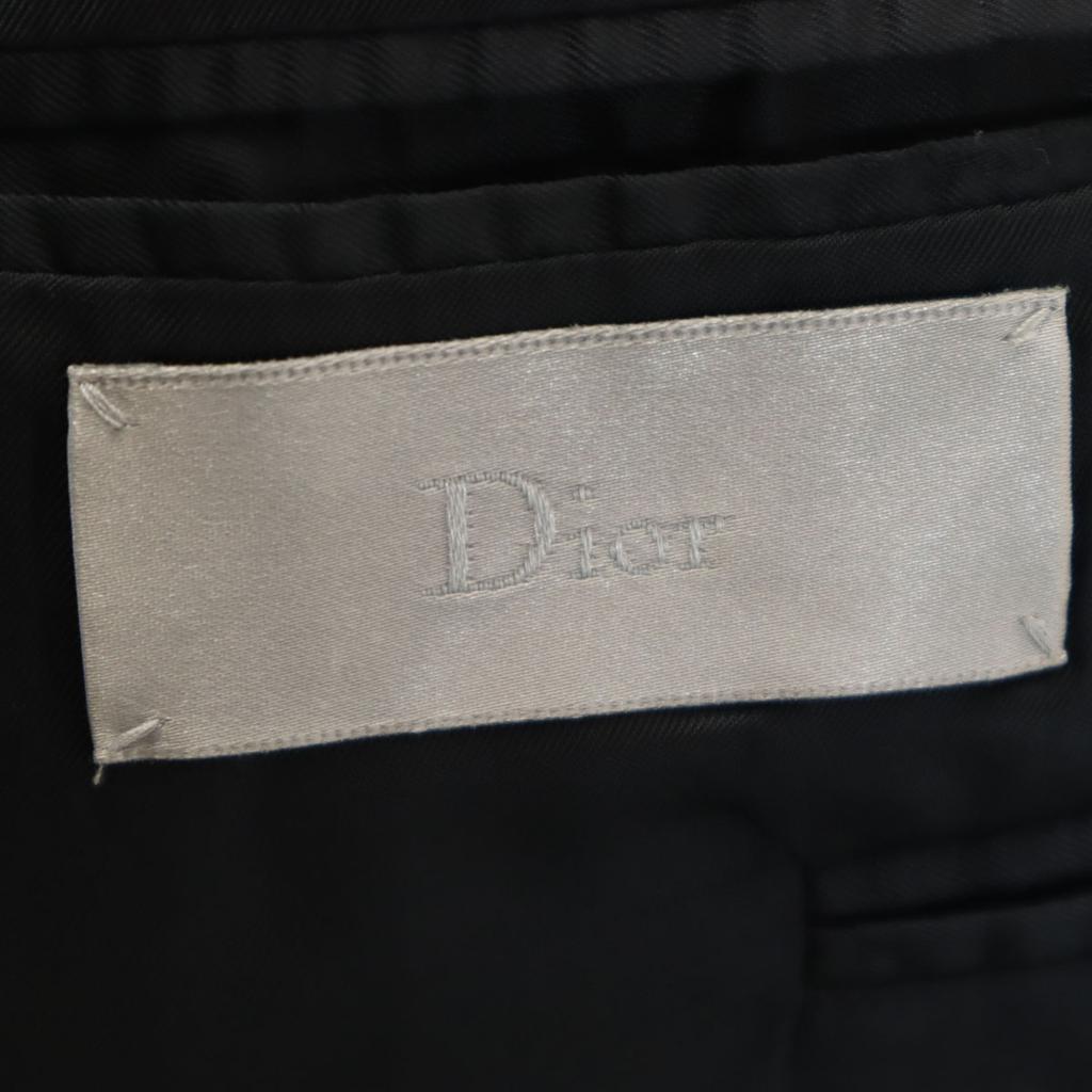 Dior Laget i Italia Ullblanding skreddersydd jakke 44 Marineblå Herre Brukt