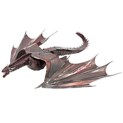 Real Honey Night Metal Fur Thrones Game Drogon Kings Gard Badge Series Korea 3d Puzzle