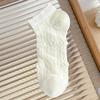 Women's White Mesh Lace Breathable Cotton Ankle Socks