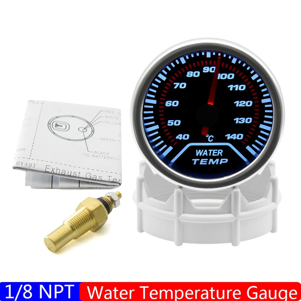 2" 52mm Car Turbo Boost Gauge PSI Exhaust Gas Temp Water Temp Oil Temp Press Air Fuel Ratio Voltmeter Tachometer for Car 12V