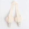 Pompkins BABY Organic Cotton 100% Rabbit Bear Dog Series Bib Clip Y-1171, Rabbit Natural, Made In Japan