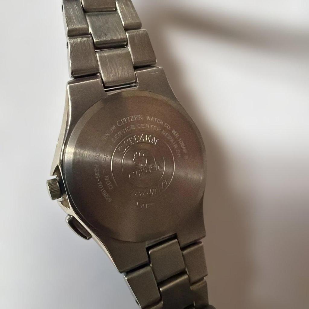 Used CITIZEN ATTESA Radio-controlled Solar Powered Watch - Working