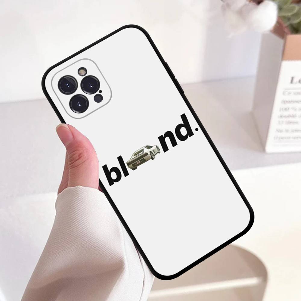 F-Frank Singer Ocean Black Silicone Matte Phone Case For Iphone 17 Air 16 15 14 13 12 11 Pro Max Plus Back Cover TPU